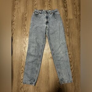 Vintage 1998 550 Levi's Relaxed Fit Tapered size 8 Regular Leg Men's Denim Jeans